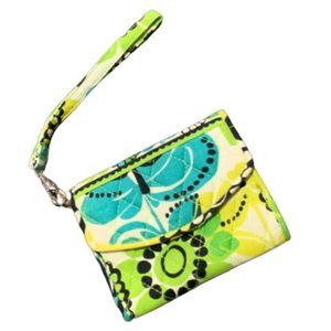Vera Bradley Super Smart Wristlet in Limes Up